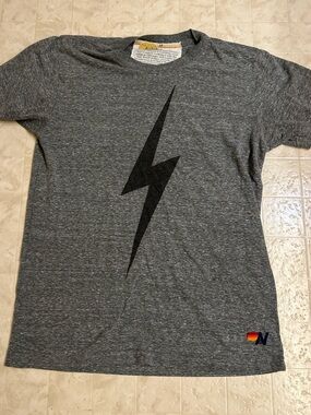 Aviator Nation Gray Heather Tee